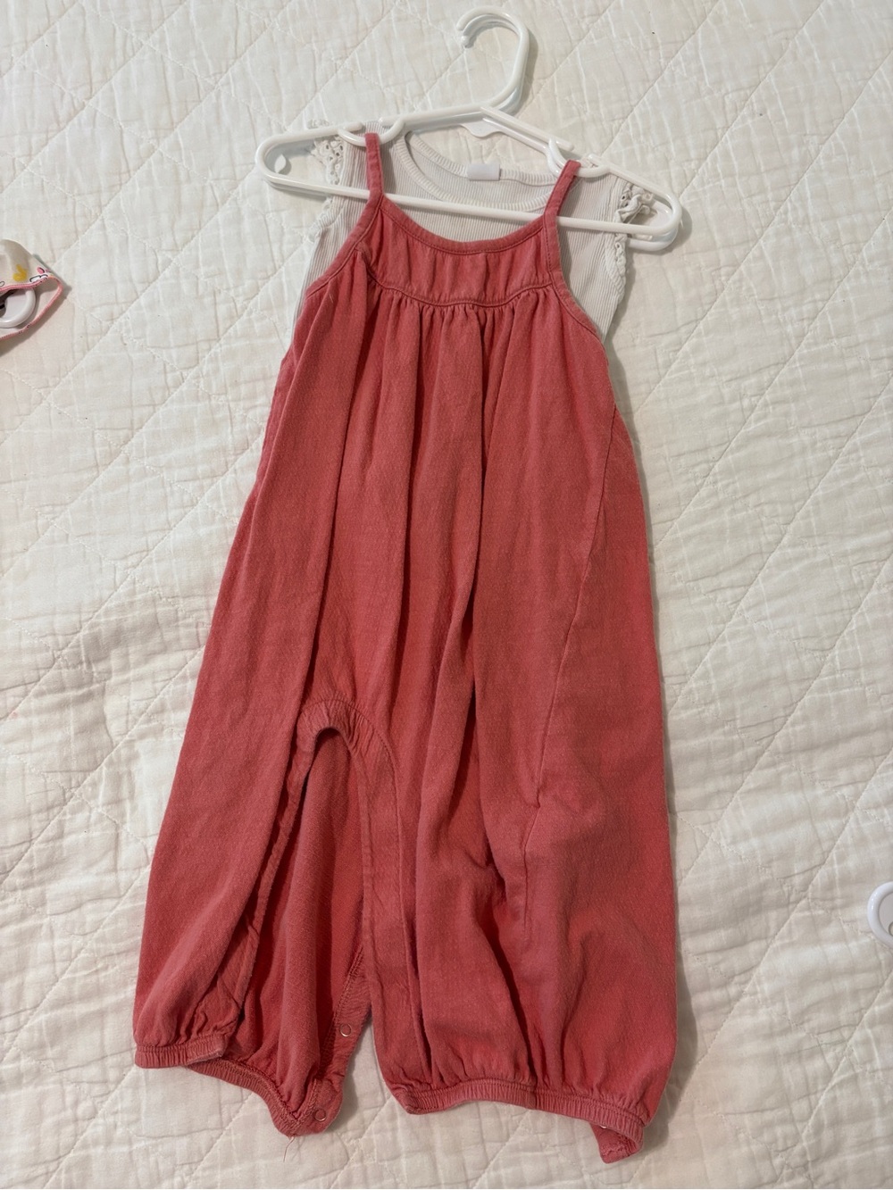Old Navy Romper & GAP undershirt